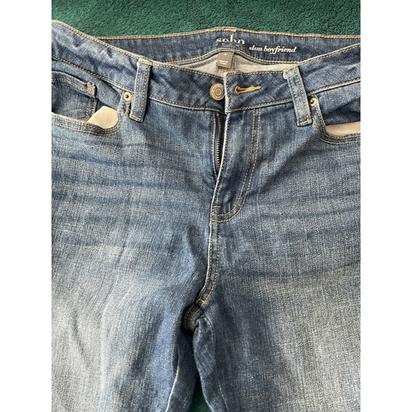 Jeans - Women -‎ Soho Slim Boyfriend Ankle Jeans by New York & Co - Size 8 - Picture 8 of 12